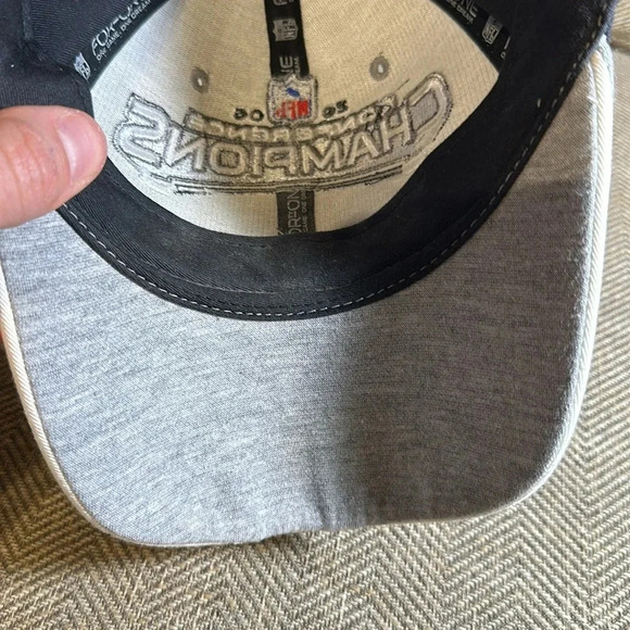 VTG 06 Indianapolis Colts Hat Cap Strap Back Gray Super Bowl XLI NFL Reebok Mens - Picture 8 of 8